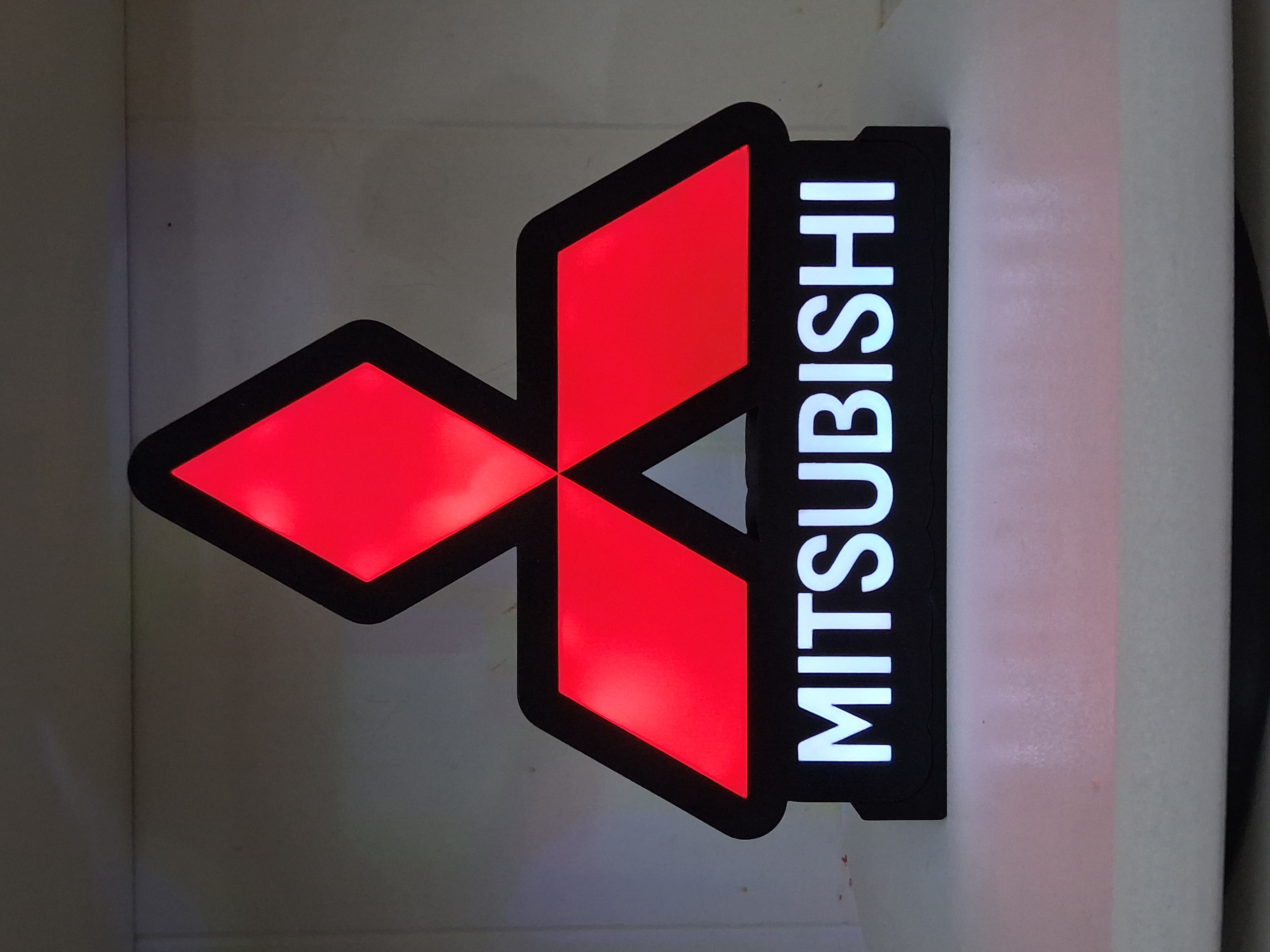 Mitsubishi LED light box – custom 3D printed – Lit Layer Creations