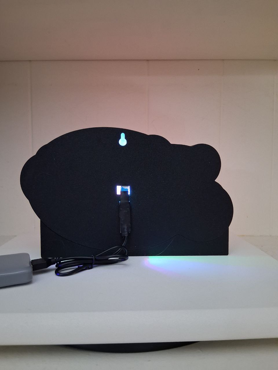 America LED light box – custom 3D printed – Lit Layer Creations