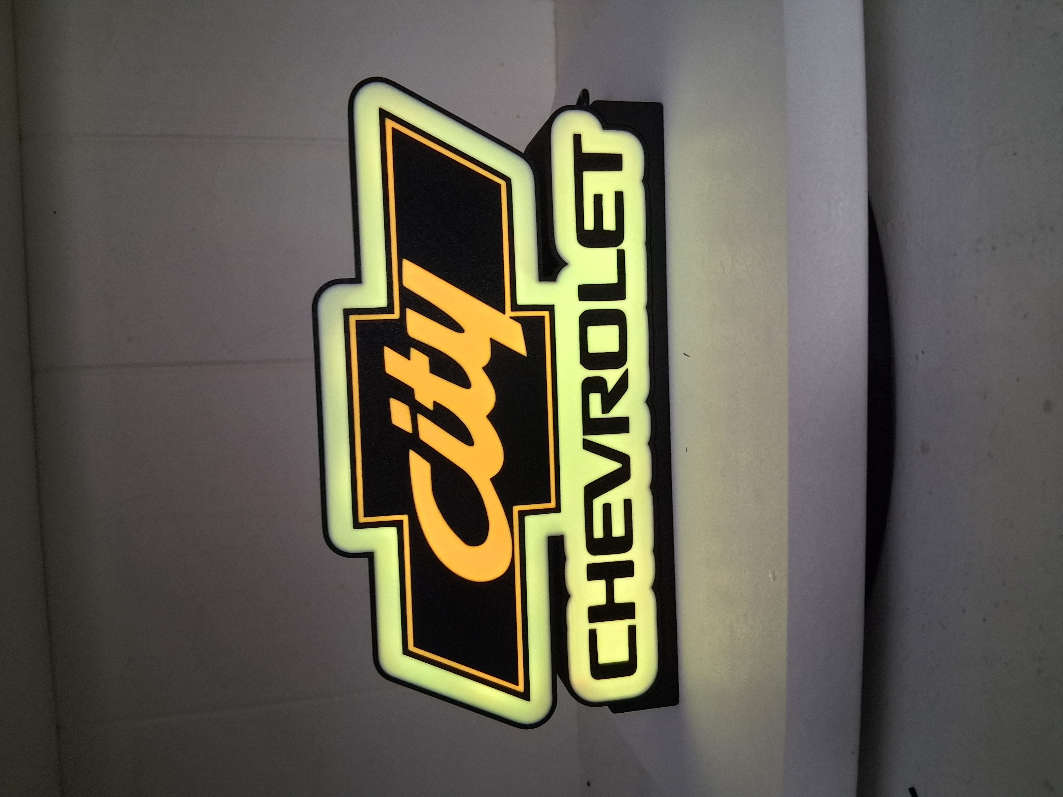 CityChevy LED light box photo 2 – Lit Layer Creations