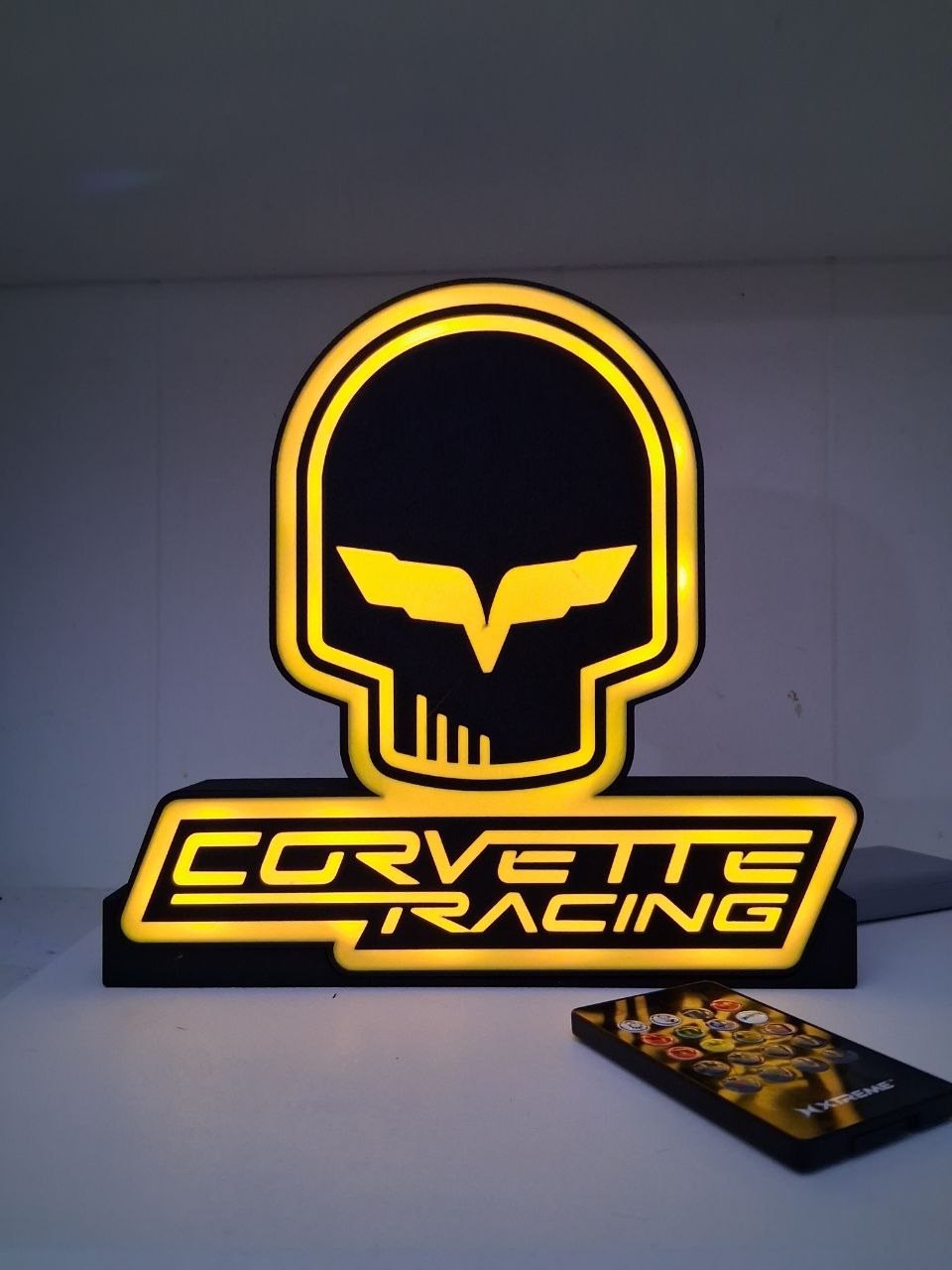 CorvetteRacing LED light box – custom 3D printed – Lit Layer Creations