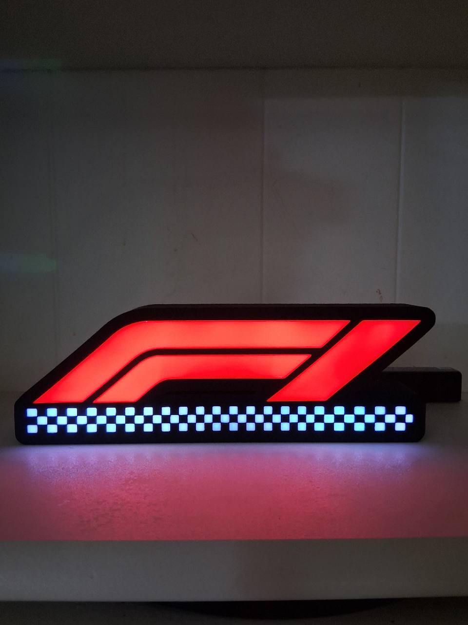F1 LED light box – custom 3D printed – Lit Layer Creations