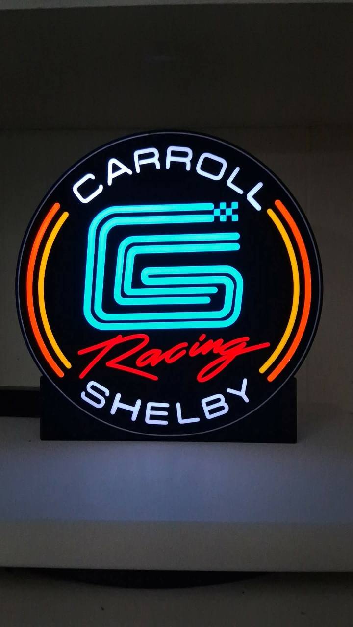Shelby_Carrol LED light box – custom 3D printed – Lit Layer Creations