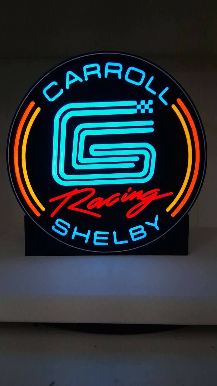 Shelby_Carrol LED light box – custom 3D printed – Lit Layer Creations