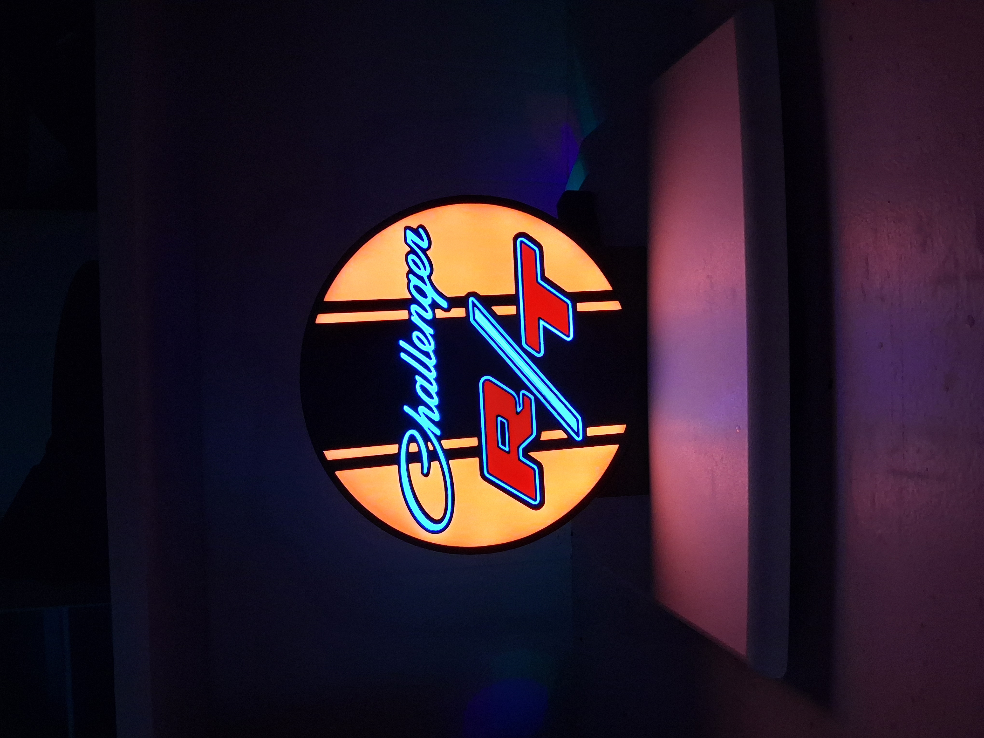 challengerRT LED light box – custom 3D printed – Lit Layer Creations