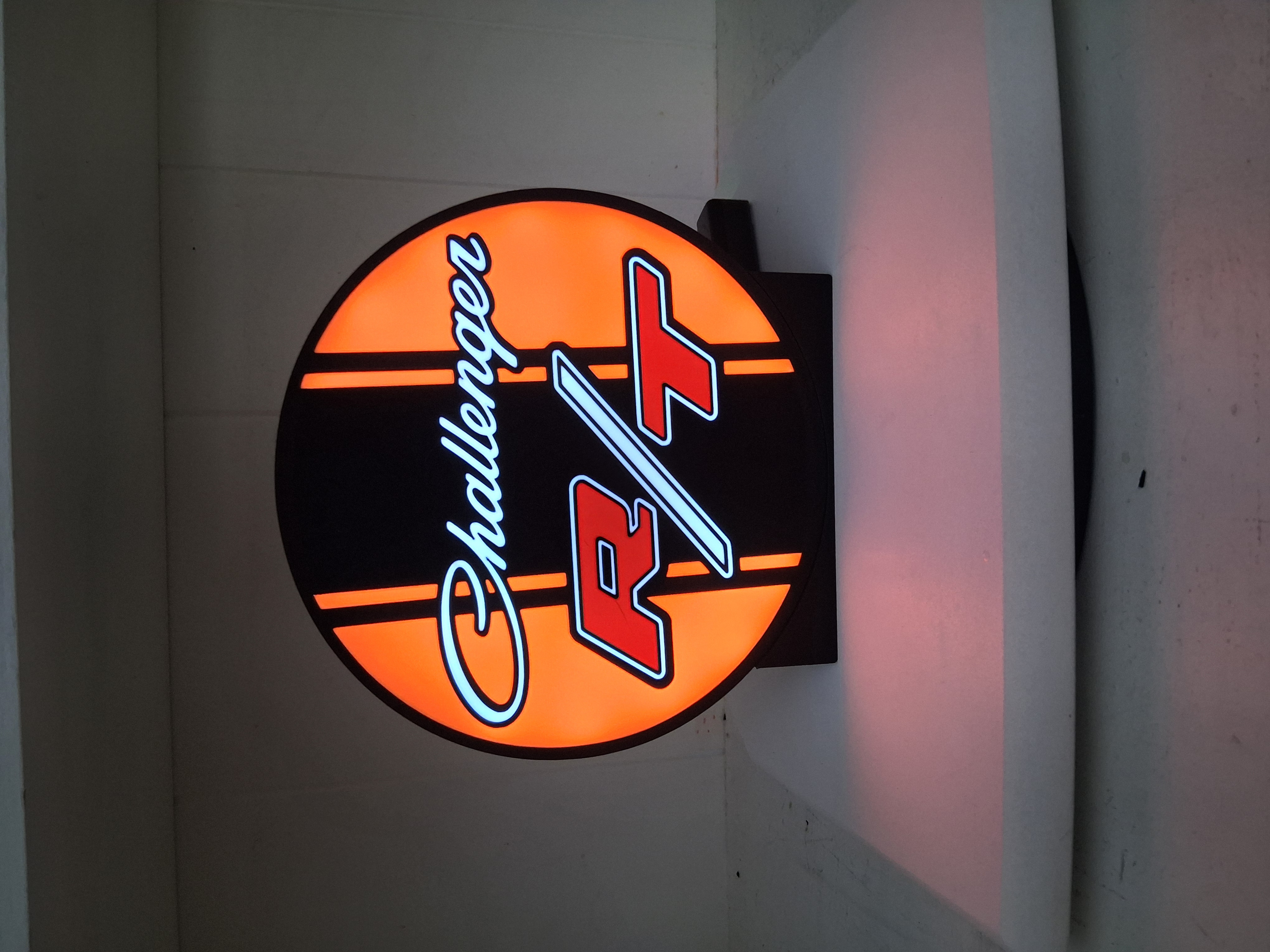 challengerRT LED light box – custom 3D printed – Lit Layer Creations