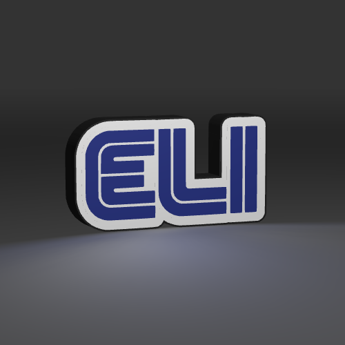 ELI LED light box – custom 3D printed – Lit Layer Creations