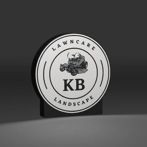 KBLandscaping LED light box – custom 3D printed – Lit Layer Creations