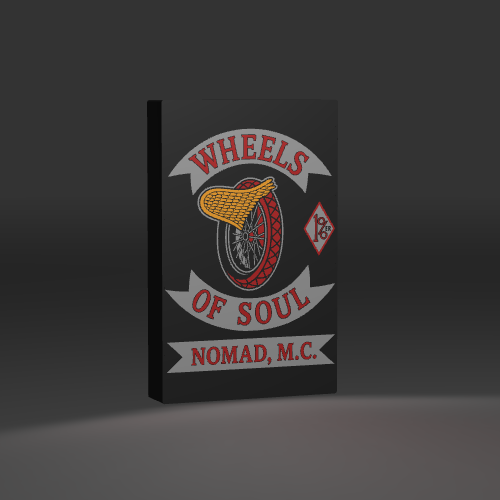 wheelsOfSoulNomad LED light box – custom 3D printed – Lit Layer Creations