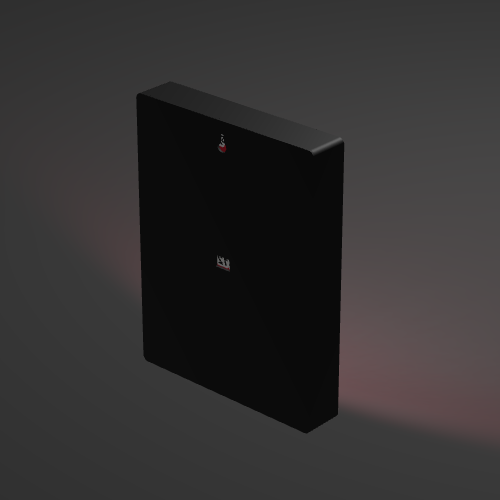 CaptinCraigRect LED light box – custom 3D printed – Lit Layer Creations