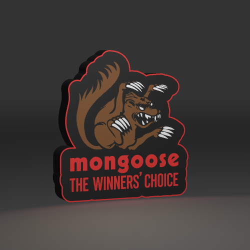 Mongoose LED light box – custom 3D printed – Lit Layer Creations