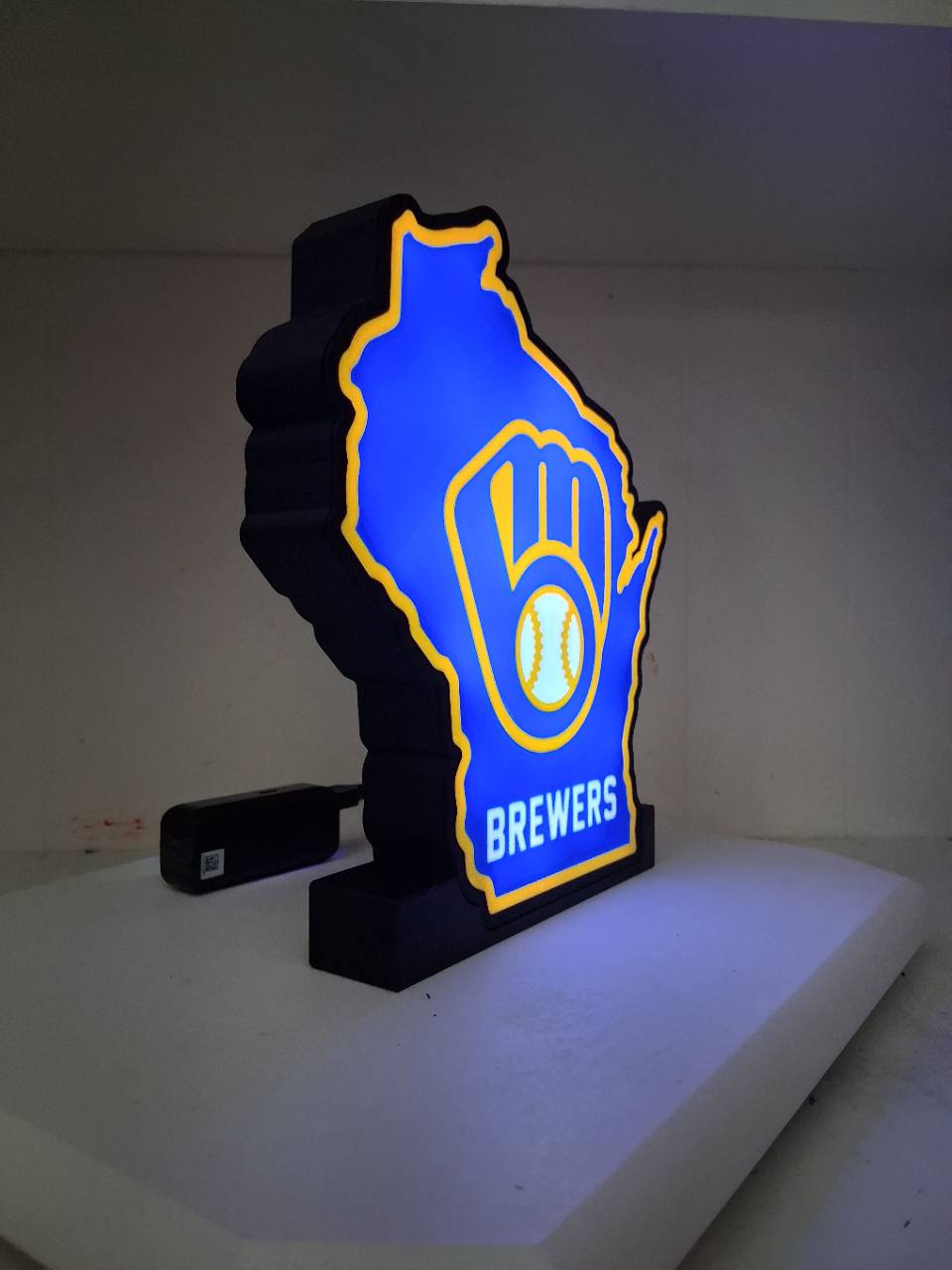 WiBrewers LED light box – custom 3D printed – Lit Layer Creations